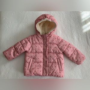 Girls heavyweight puffer jacket